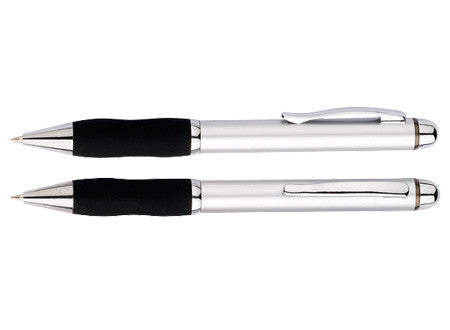 Bolígrafo Plástico Qasar Silver