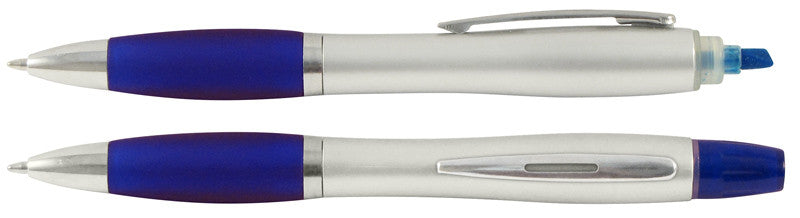 Bolígrafo con Destacador Wind Satin