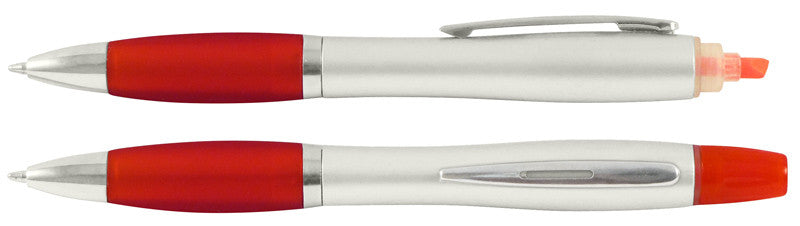 Bolígrafo con Destacador Wind Satin
