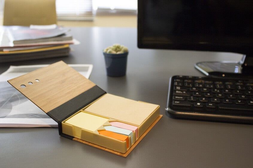 Set de Escritorio de Bambú