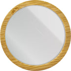 Espejo Circular Bambú