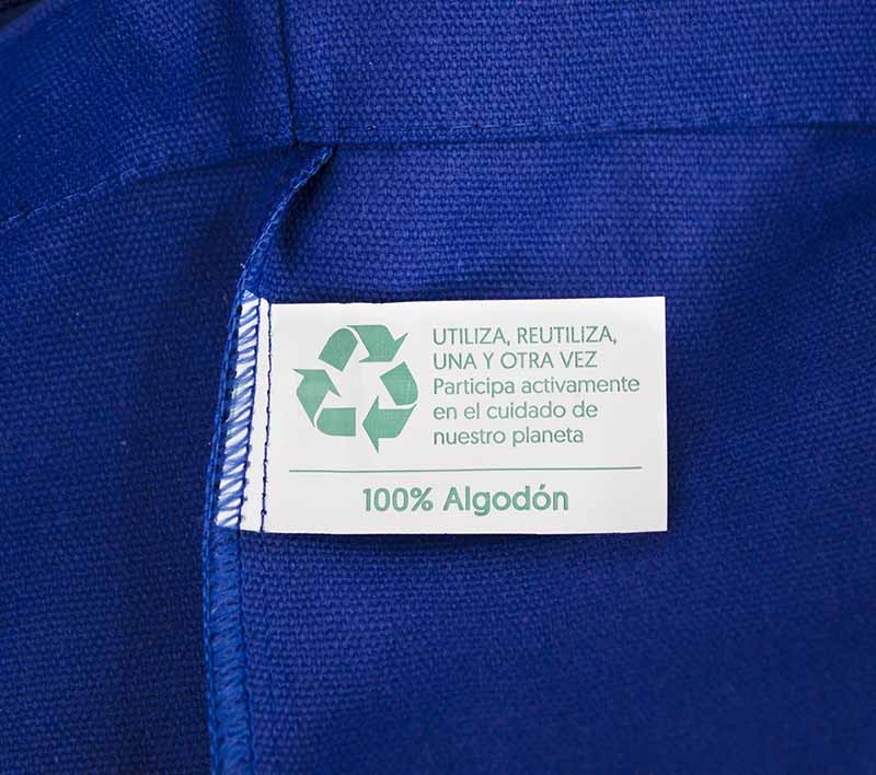 Deluxe Bolsa Canvas Algodón Sustenta
