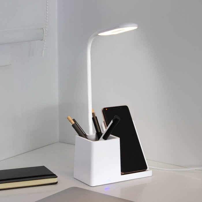 ORGANIZADOR DE ESCRITORIO CON LÁMPARA MINIOFFICE