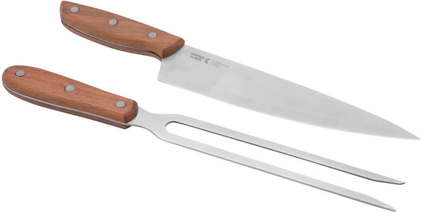 Set Asado Cuchillo Tenedor