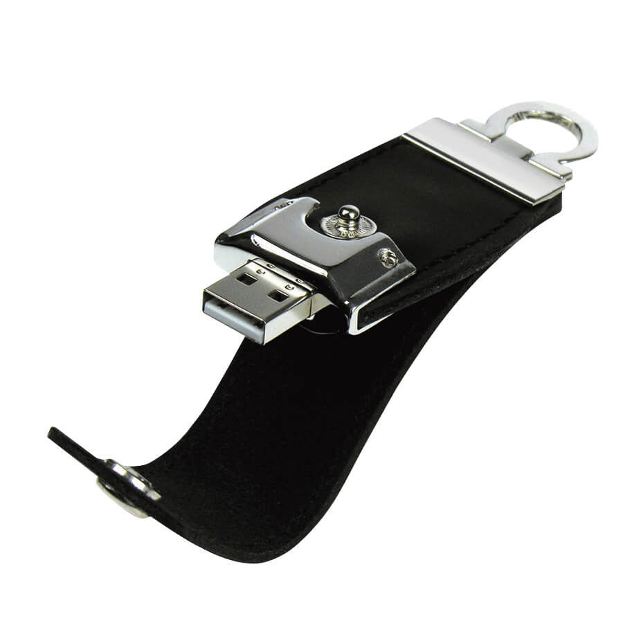 Llavero Pendrive 64GB de Cuero