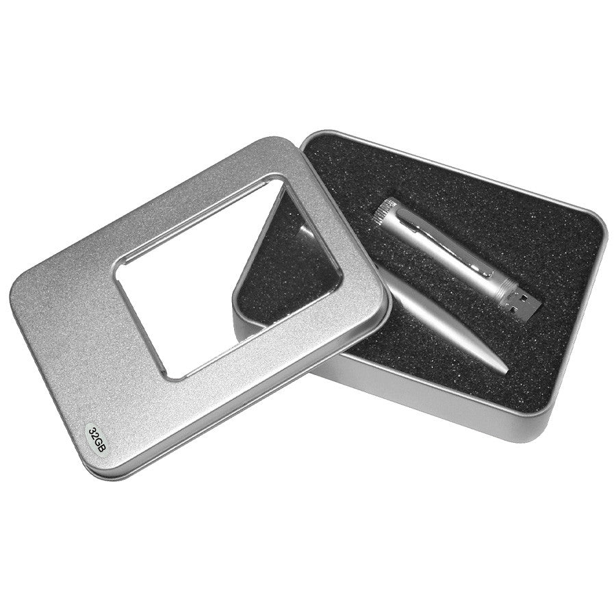Bolígrafo Metálico Pendrive 32GB