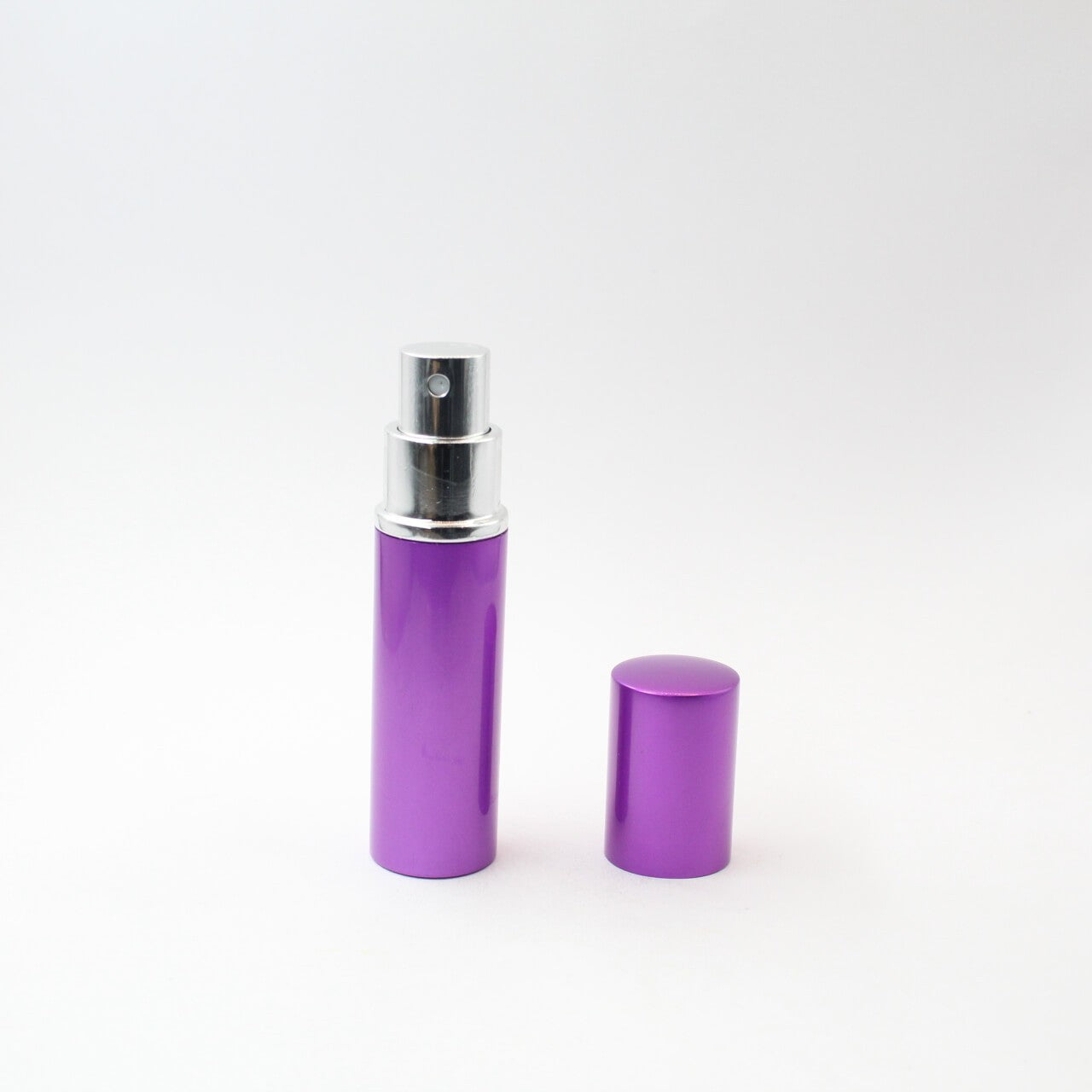 FRASCO PERFUMERO METALICO PURPURA 10ML