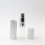 FRASCO PERFUMERO METALICO PLATEADO 10ML