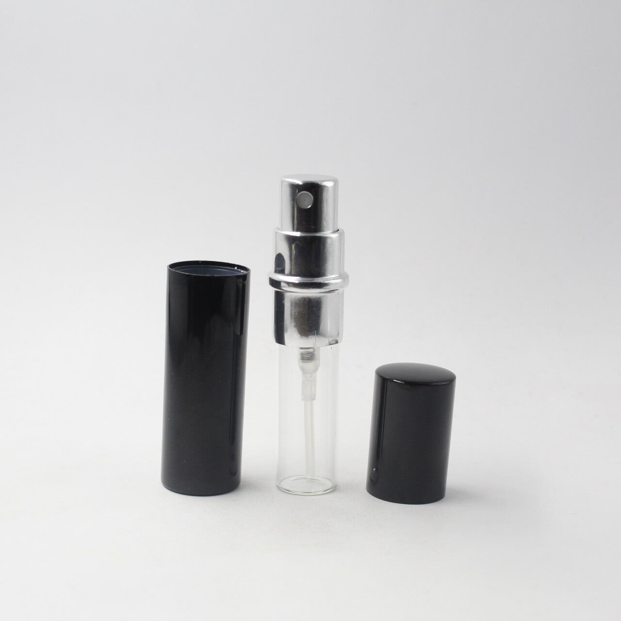 FRASCO PERFUMERO METALICO NEGRO 10ML