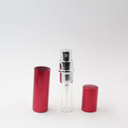 FRASCO PERFUMERO METALICO ROJO 5ML