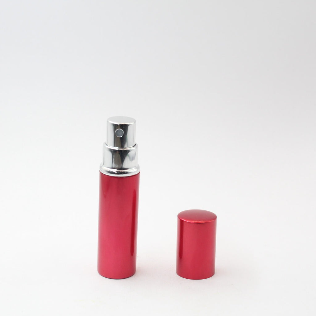 FRASCO PERFUMERO METALICO ROJO 5ML