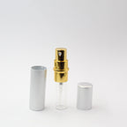 FRASCO PERFUMERO METALICO PLATEADO 5ML