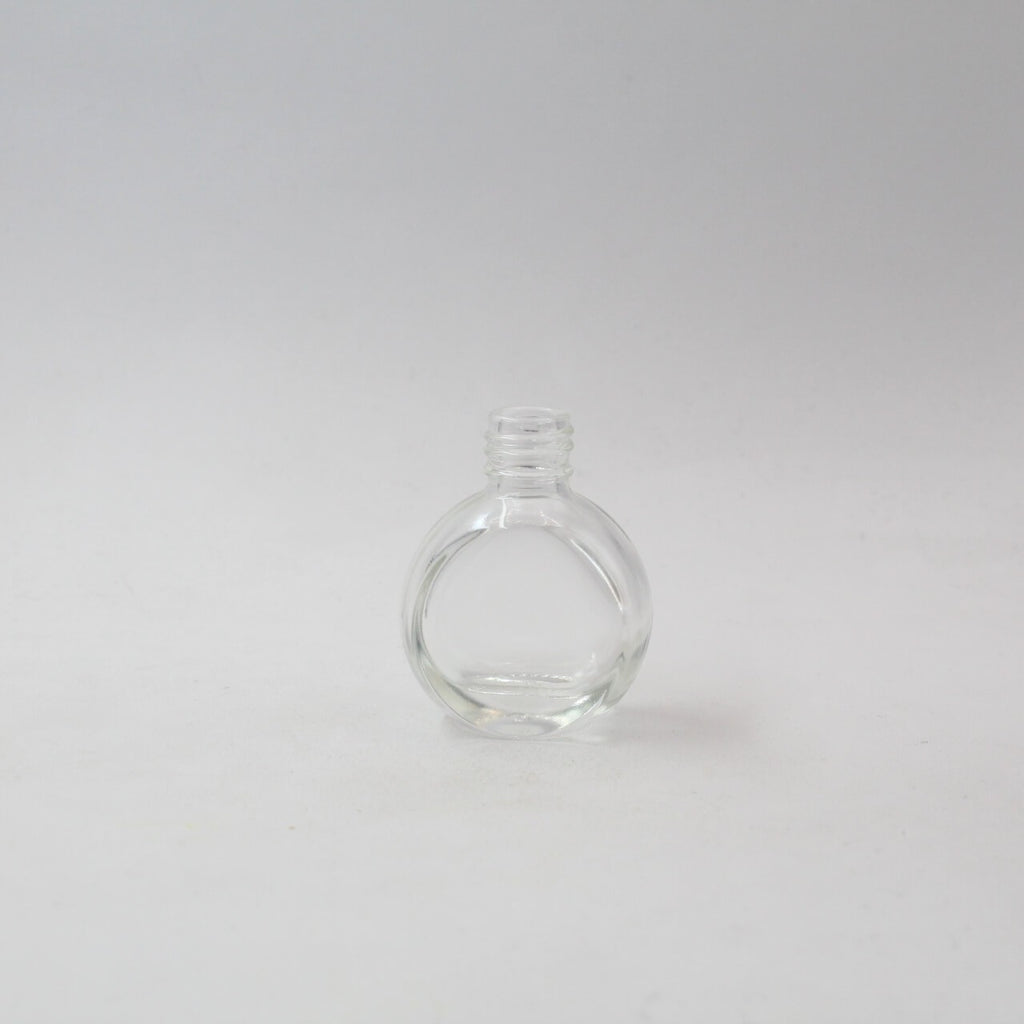 FRASCO VIDRIO AMBIENTADOR TRANSPARENTE 8 ML REDONDO