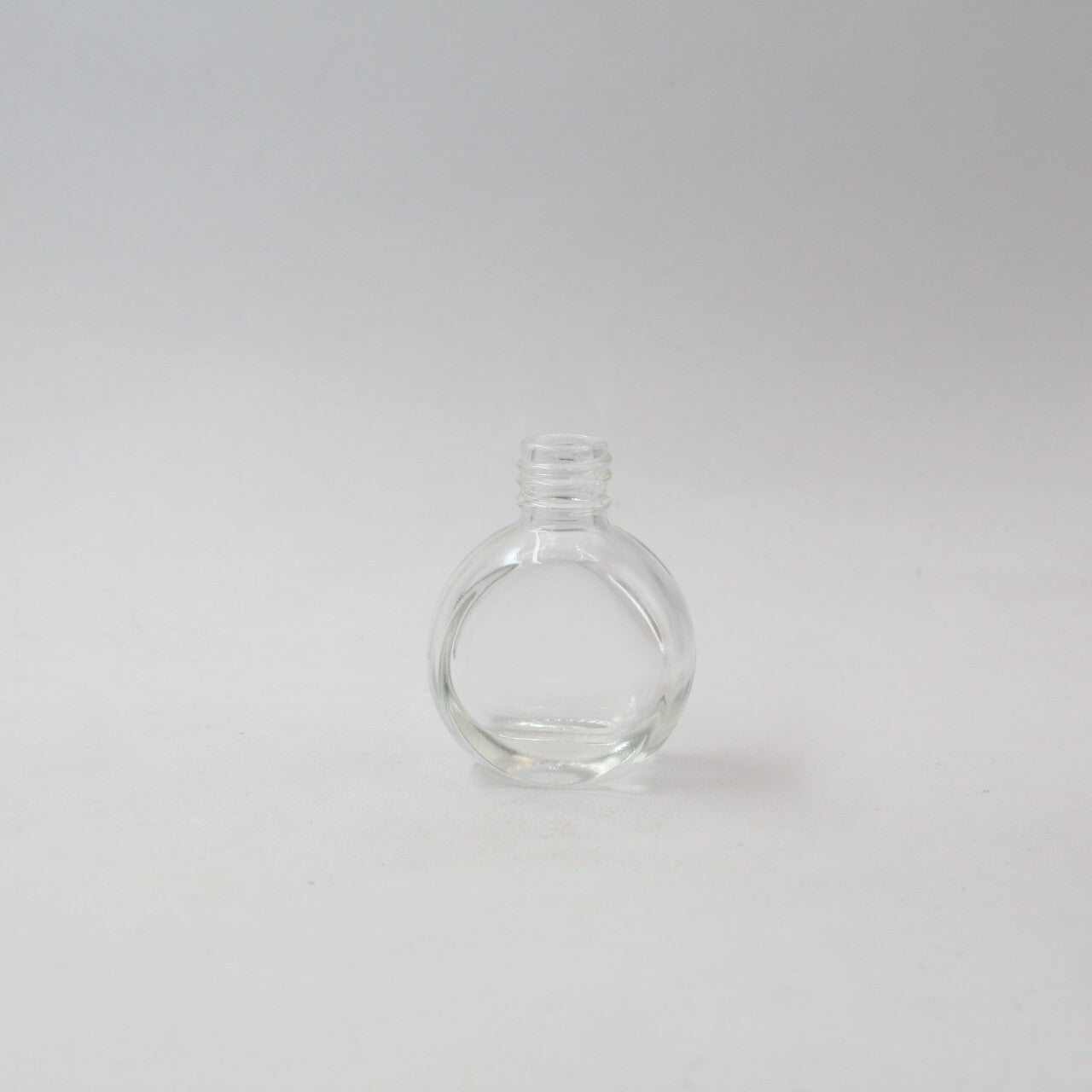 FRASCO VIDRIO AMBIENTADOR TRANSPARENTE 8 ML REDONDO