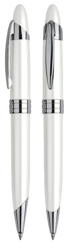 Bolígrafo Metálico White Pearl