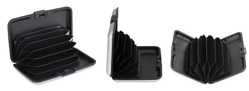 Porta Tarjetas Anti Clonación RFID